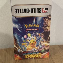 Pokemon Surging Sparks Build and Battle Display