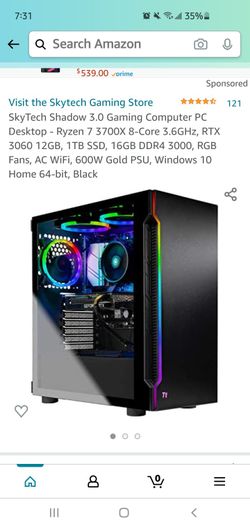 Pre Built PC & Monitor