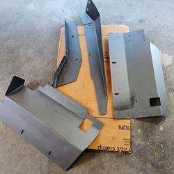 Various Steel Plates Brackets For Welding Projects 