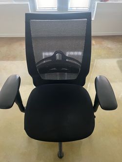 2 office chairs
