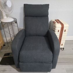 Sillon Reclinador Gris Gray Recliner