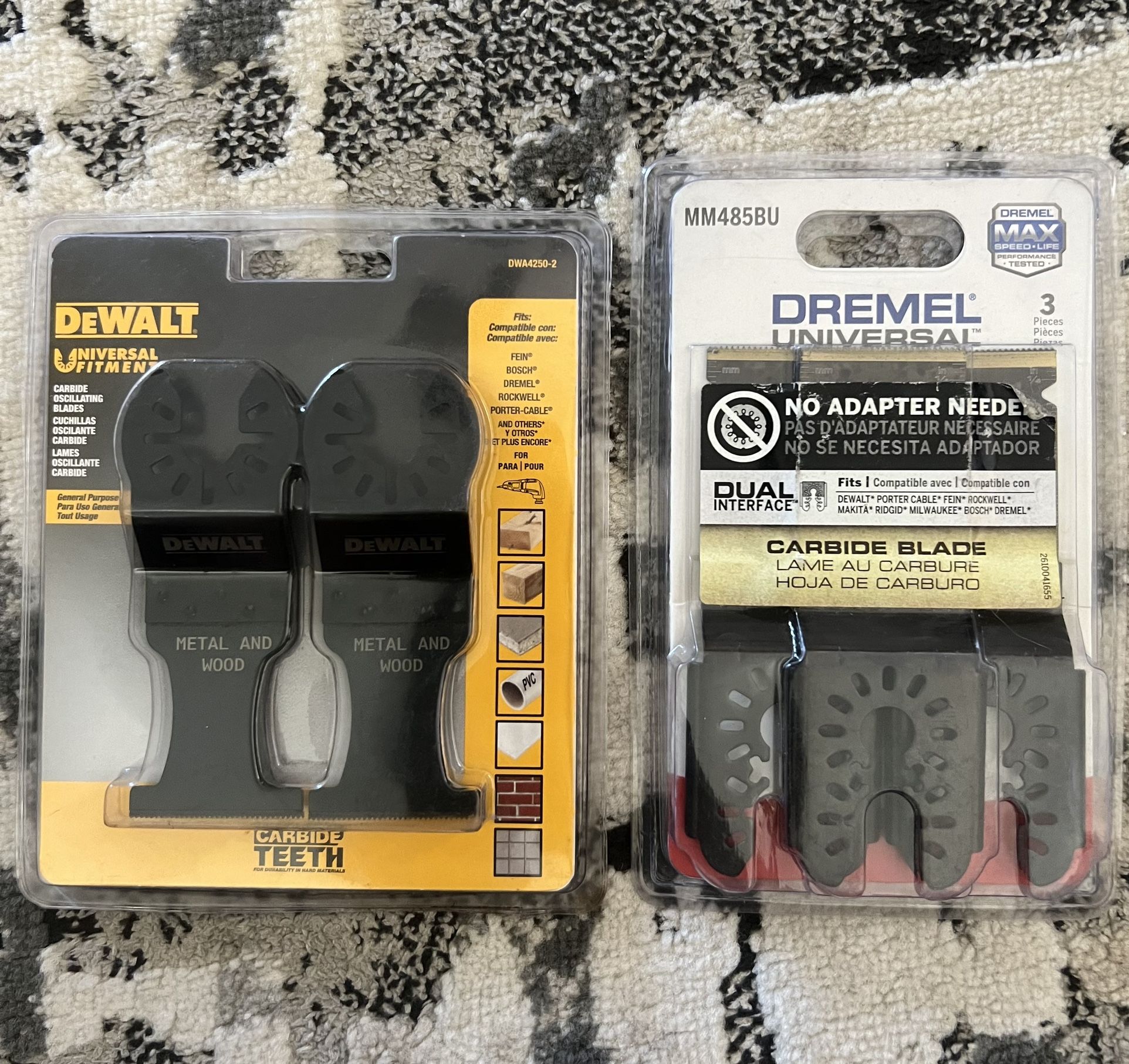 New Carbide Multitool Oscillating Blades-5 Total