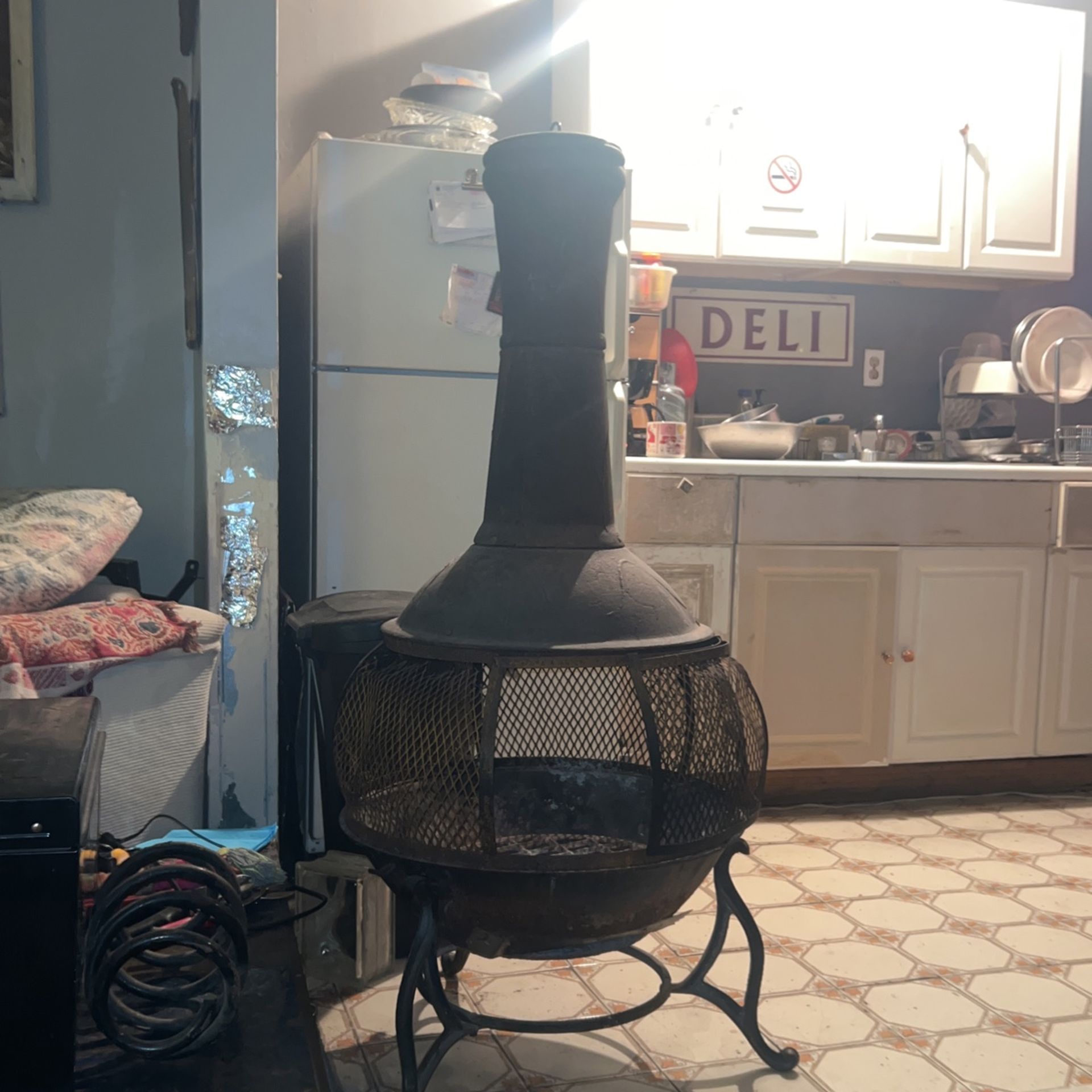 Pot Belly Chimney