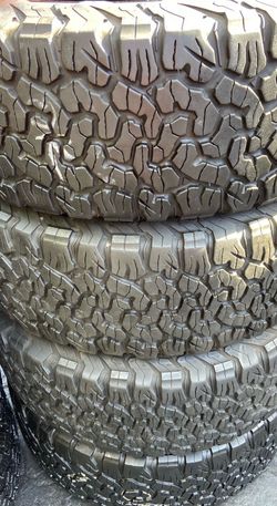4 Llantas Usadas BFGoodrich Ko2 Lt 275/60/20 $380 las 4