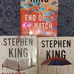 Steven King End of Watch, Finders Keepers, & Mr Mercedes