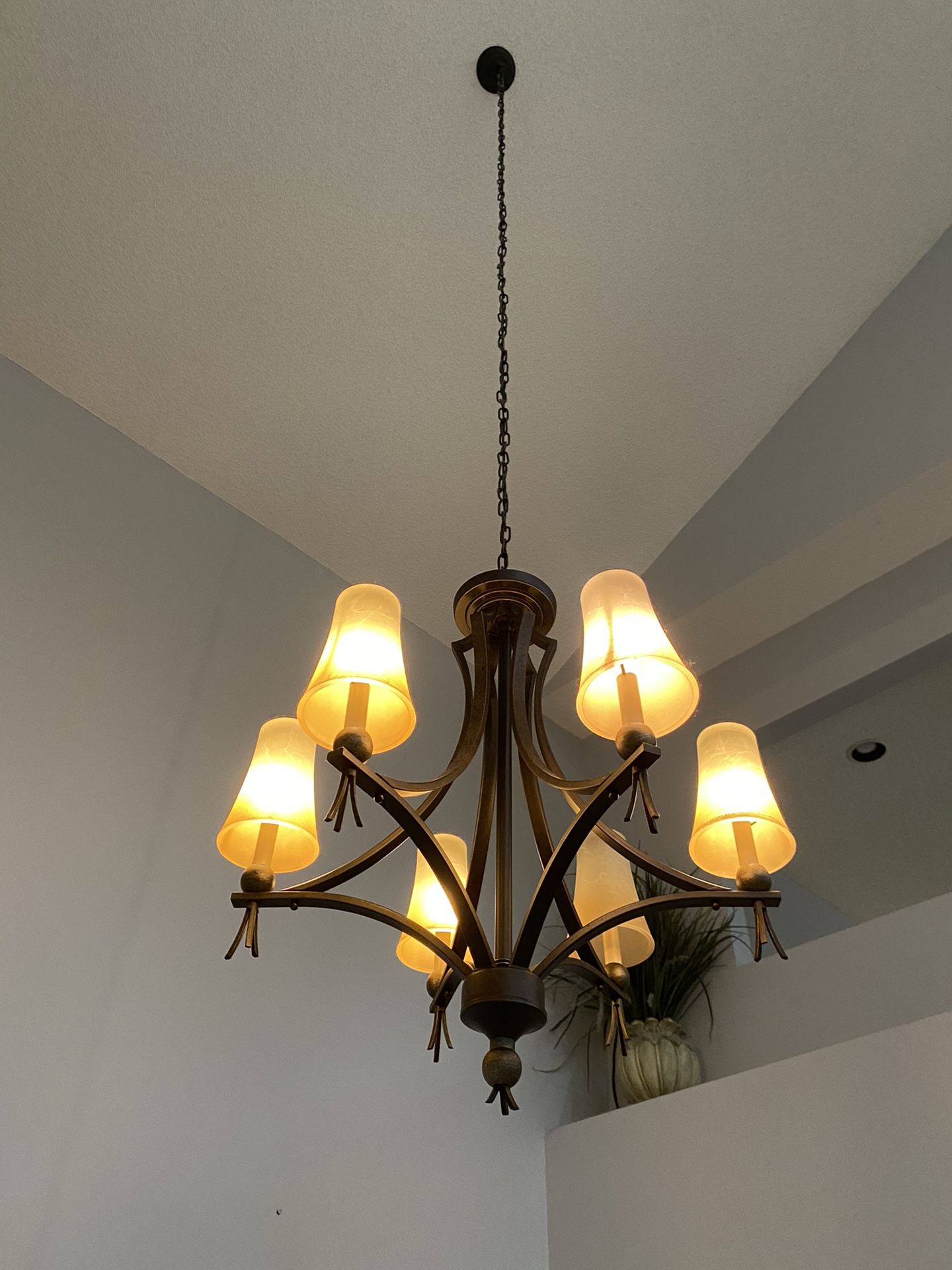 2 Chandeliers In Great Condition