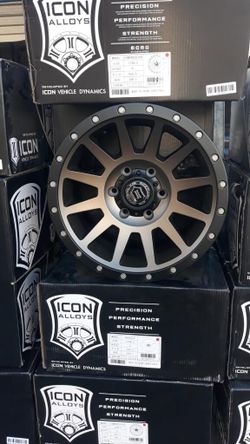 4 new wheels icon compression bronze  6 lugs  $950
