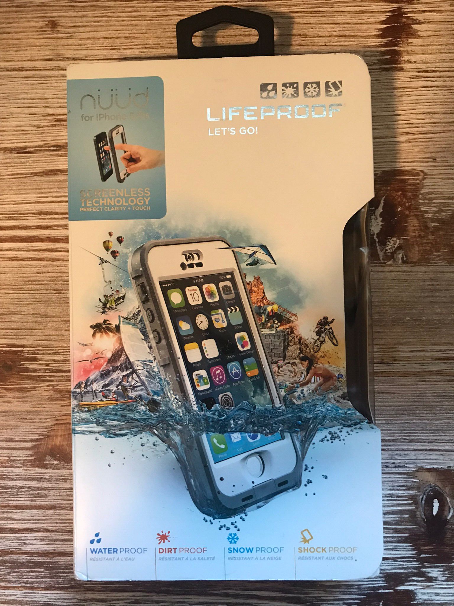 Lifeproof Waterproof Brand New Cell Phone Case for iPhone 5/5s