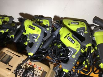 Ryobi Corded HAMMER Drills Complete! Only 10 each 💥💥💥💥💥💸💸💸💸💸💸. Great Christmas gifts, get them while they are 10 each ⌛️⌛️!!