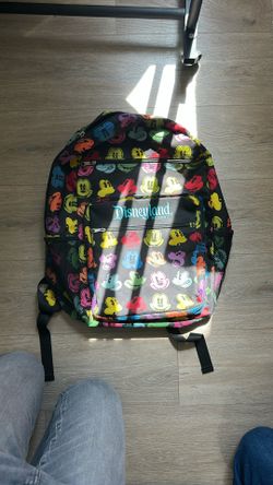 Rainbow Mickey Large Backpack 