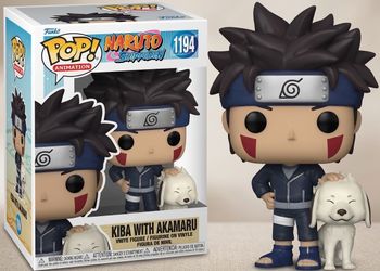 Funko Pop! Animation Naruto Shippuden Kiba with Akamaru #1194