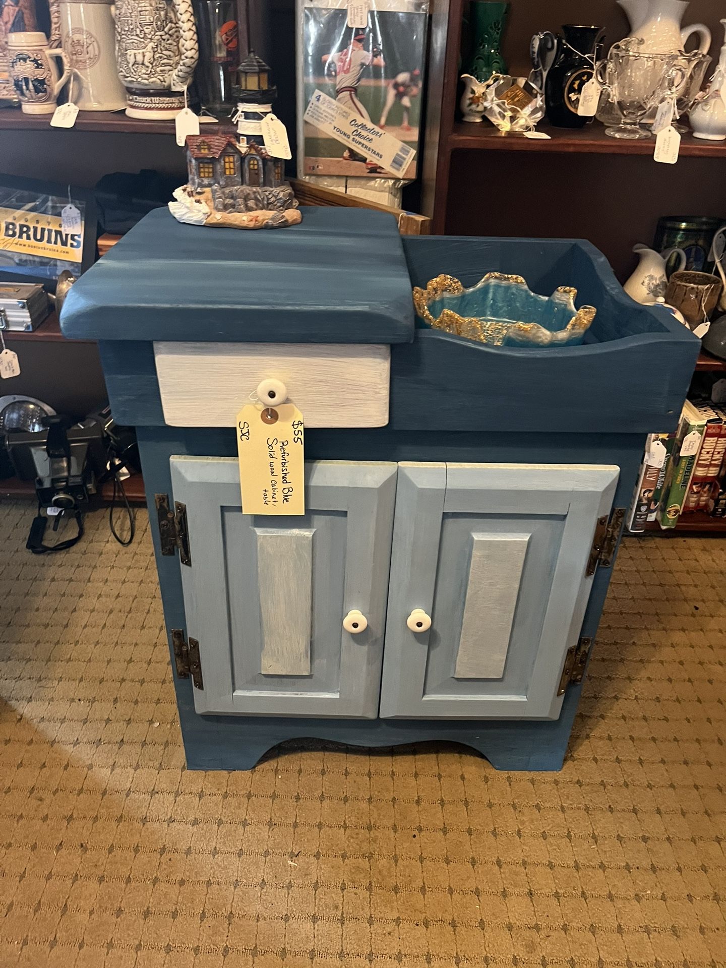 Refurbished Vintage Chic Cabinet