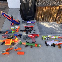 Nerf Guns Collection 