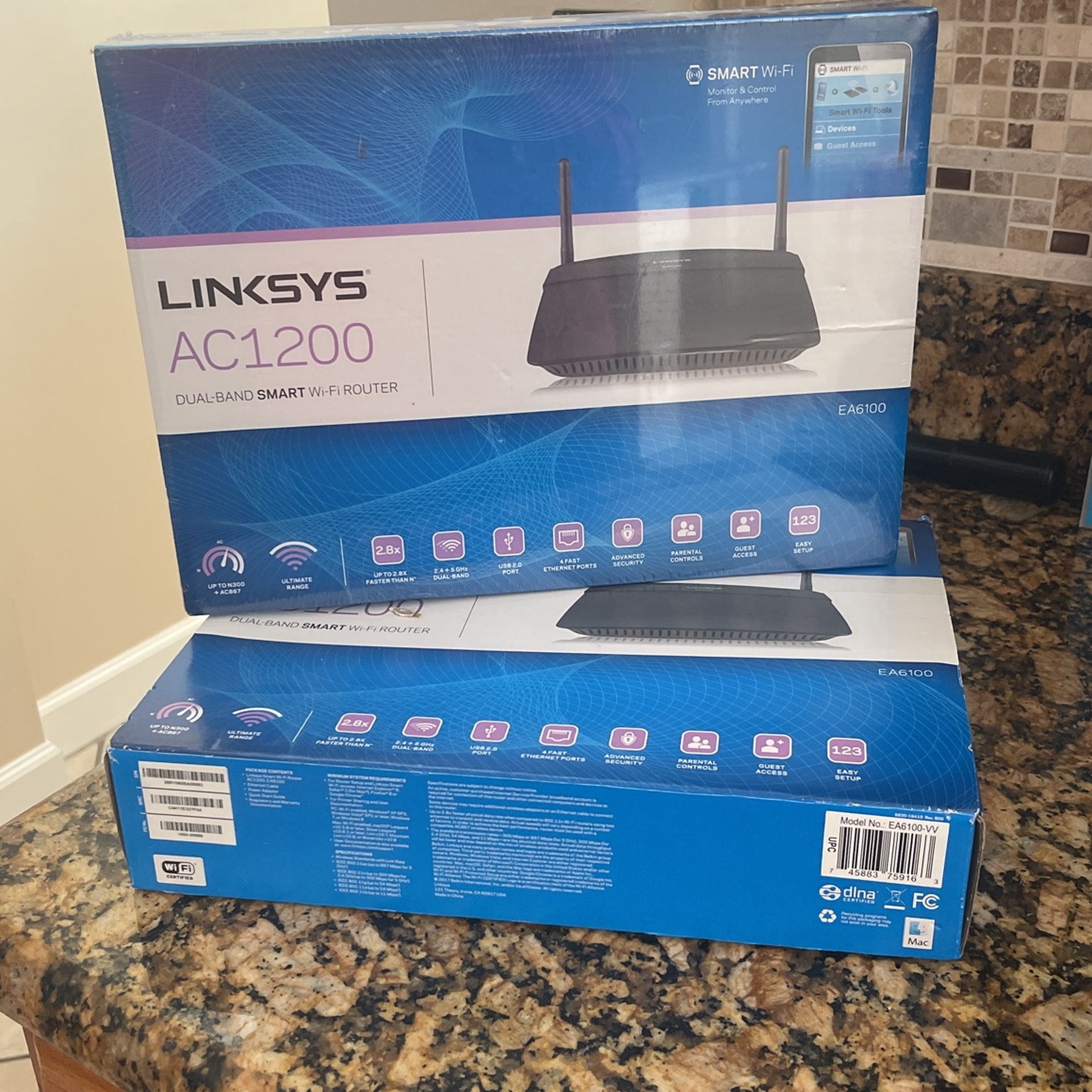Linskys AC1200 EA6100-VV Wi-Fi Router