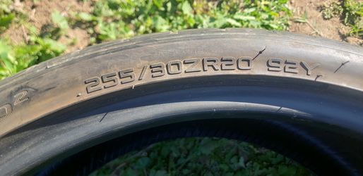 HANKOOK VENTUS V12 EVO TIRES ZR 20s Depth 8/32"