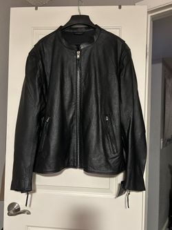 Men’s Motorcycle Leather Jacket 