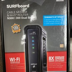 ARRIS  Cable Modem & Wo-fi Router N300 Dual Band