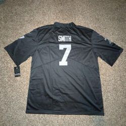 Geno Smith #7 Las Vegas Raiders Jersey