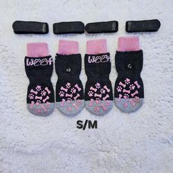 Dog Or Puppy Socks Booties Small Medium New