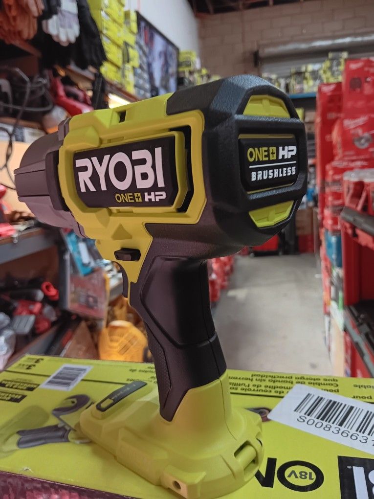 Ryobi ONE + HP 18V Brushless Cordless 4 Mode 1/2in. Impact Wrench. Tool Only