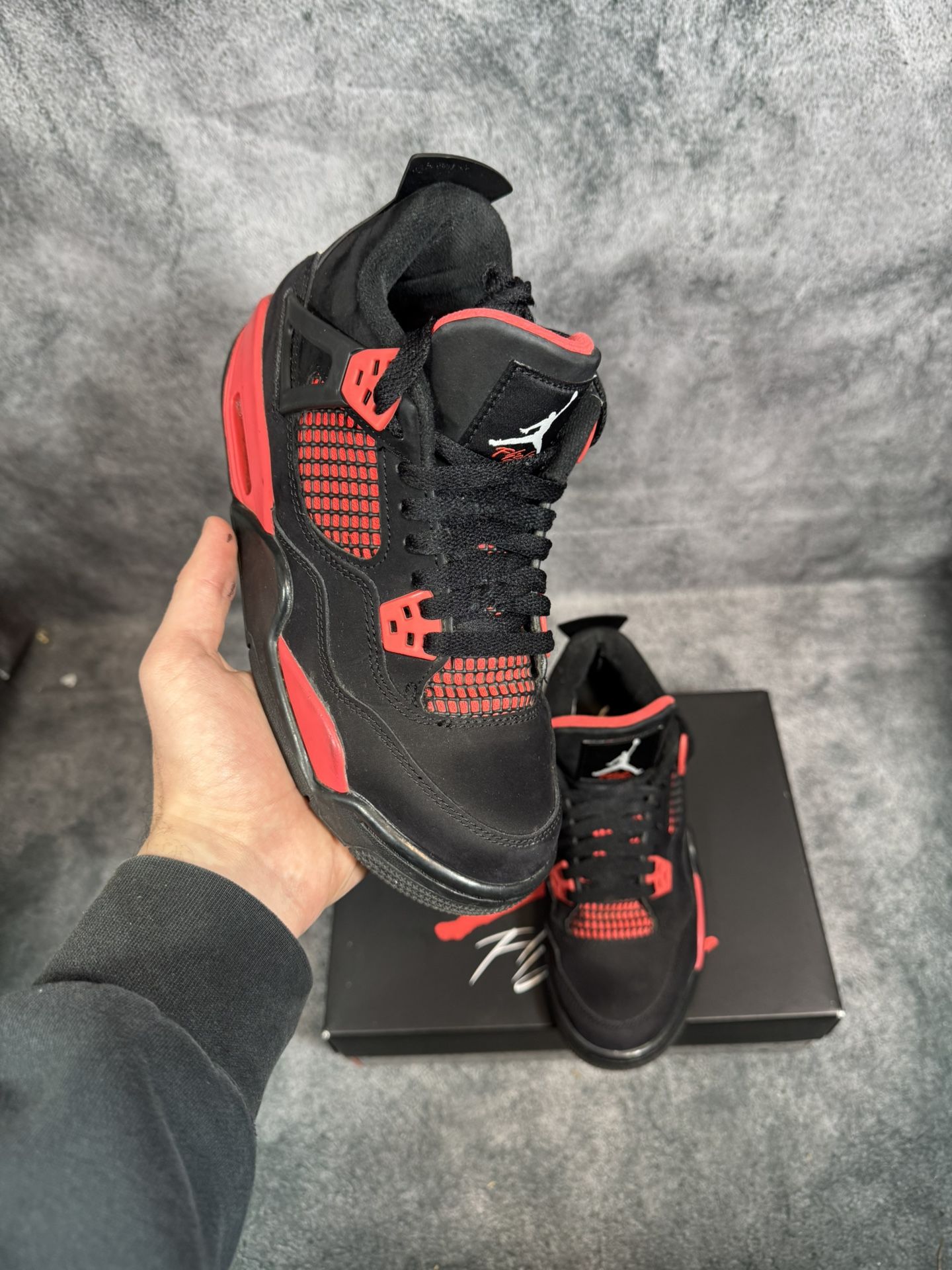 Jordan 4 Red Thunder Size 6.5Y