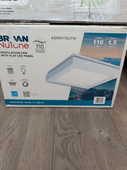 Broan-NuTone
Roomside Ceiling Bathroom Exhaust Fan with LED Lighting