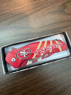 San Francisco 49ers Folding Pocket Utility cutter brand new only $20!!!!