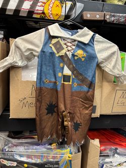 New, Baby Pirate Costume size 6mos