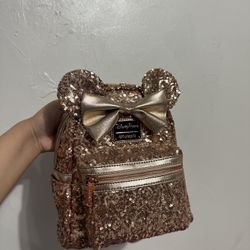 Pink Sequin Disney Loungefly