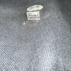 Balenciaga Signet Ring Size 7 Or 6.5
