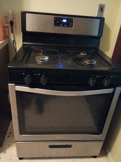 Whirlpool Stainless Steel Gas Range Stove