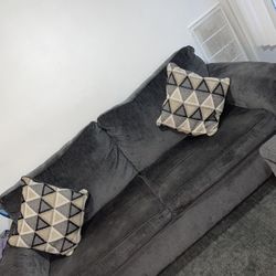 Good Condition, Sofa, Bed, Queen Size Brand New Mattress With Armchair, And Tv Entertainment Stand