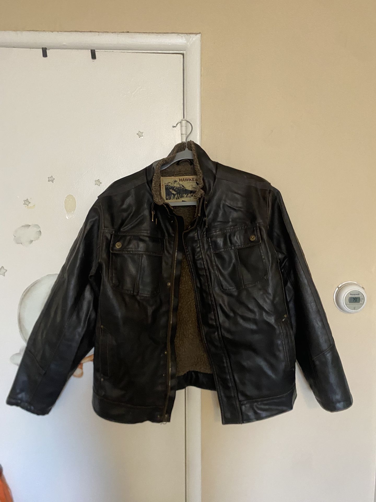 Hawke & CO outfitter leather jacket