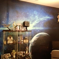 WALL MURAL, EARTH, GALAXY, GREAT GIFT (SALE)
