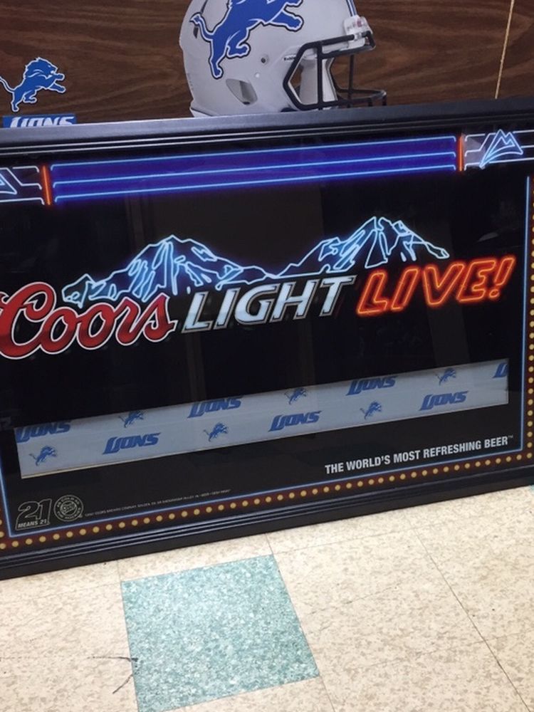 Coors Beer Mirror