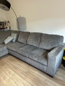 Grey pull out sofa