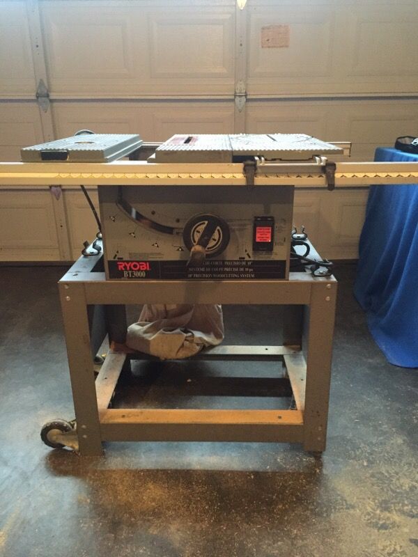 Ryobi BT3000 table saw for Sale in Everett, WA OfferUp
