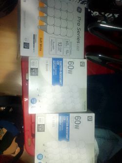 60 w LED LIGHT BULBS