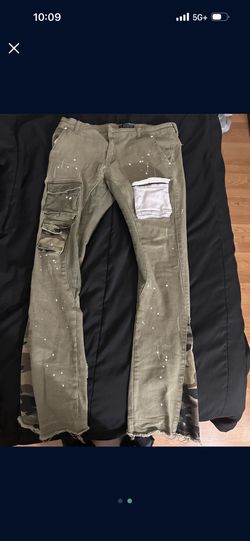 Stack Jeans For Sale Green