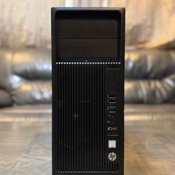 HP Z240 MT Core i7 6th gen 16GB RAM 500GB SSD Windows 11 desktop computer
