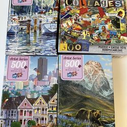 4X Different Puzzles 