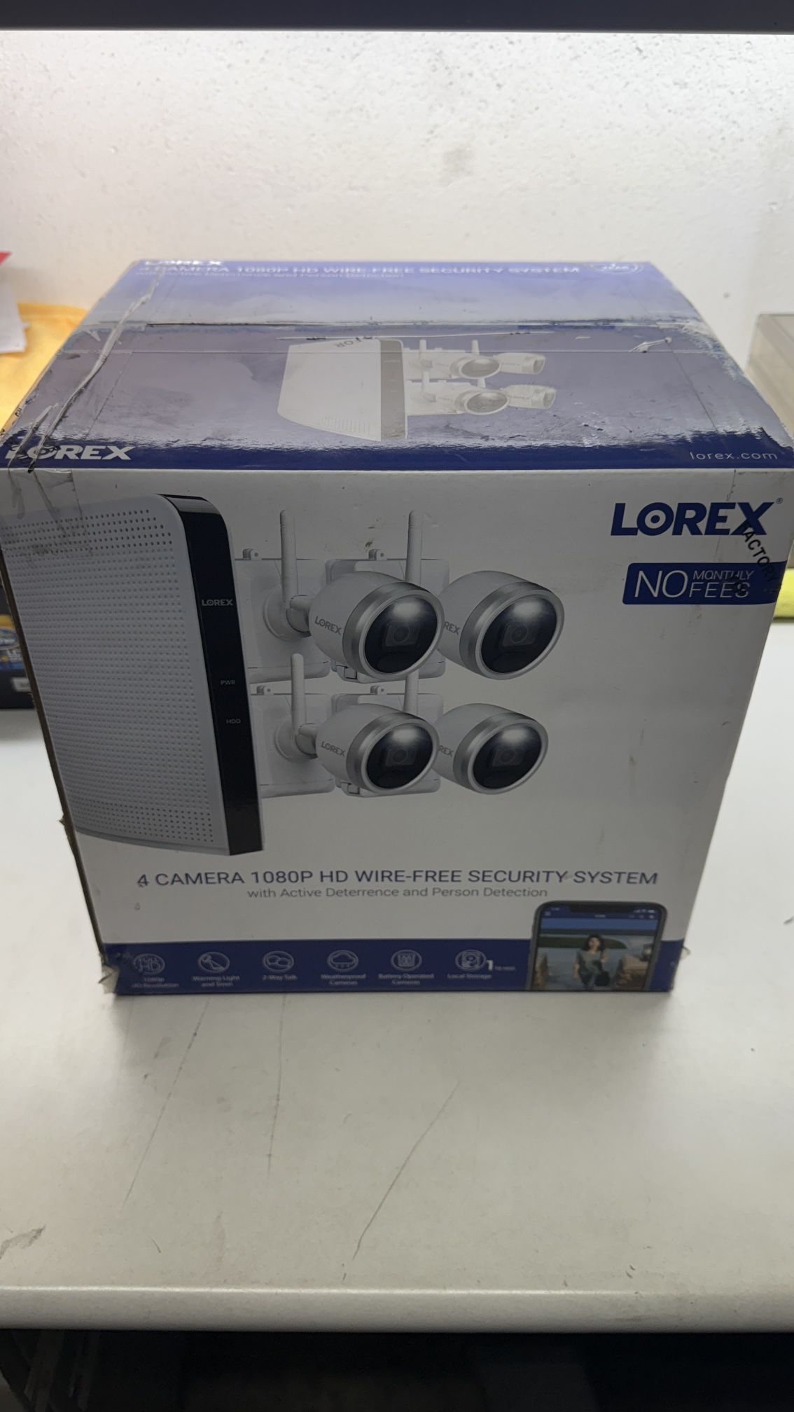 Lorex Indoor/Outdoor Wireless Security Camera System
