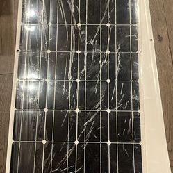 2x Solar panel 100w