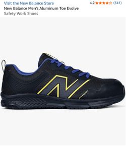 New Balance Men's Aluminum Toe Evolve Safety Work Shoes