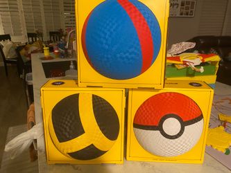 Pokémon x Target Kickballs - Ultra, Great, and Pokeball