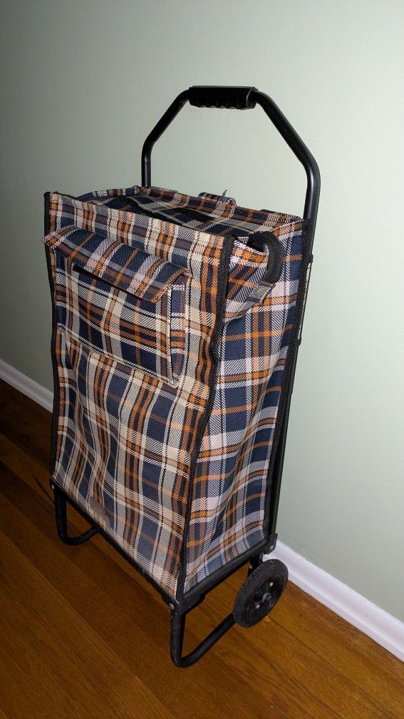 Rolling Shopping Cart/ trolley ~ Mint Condition 