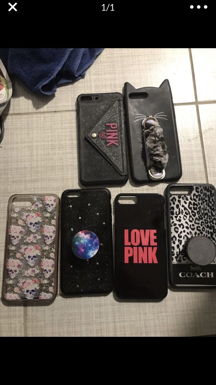 iPhone cases all 6,7,8,X