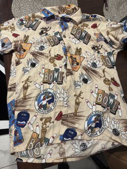 Warner Bros Button Up Shirt