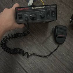 Sound Alert, Pa System, Police Siren