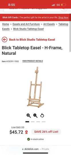Blick Studio Tabletop Easel